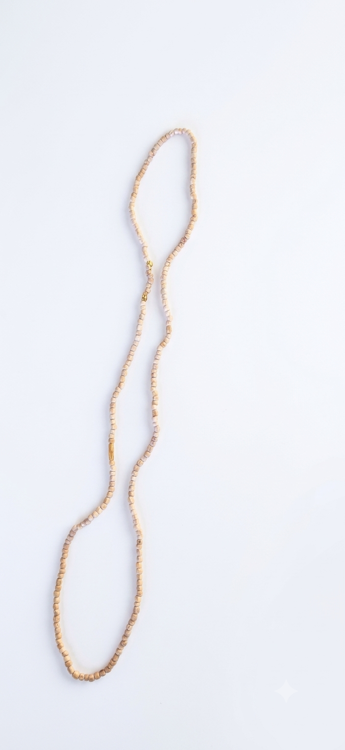 Tulsom Sacred 2-Round Double-Layer Authentic Holy Basil Tulsi Kanthi Mala